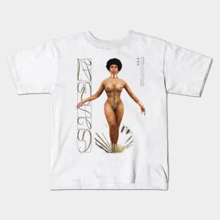 Nubian Goddess - Gold Kids T-Shirt